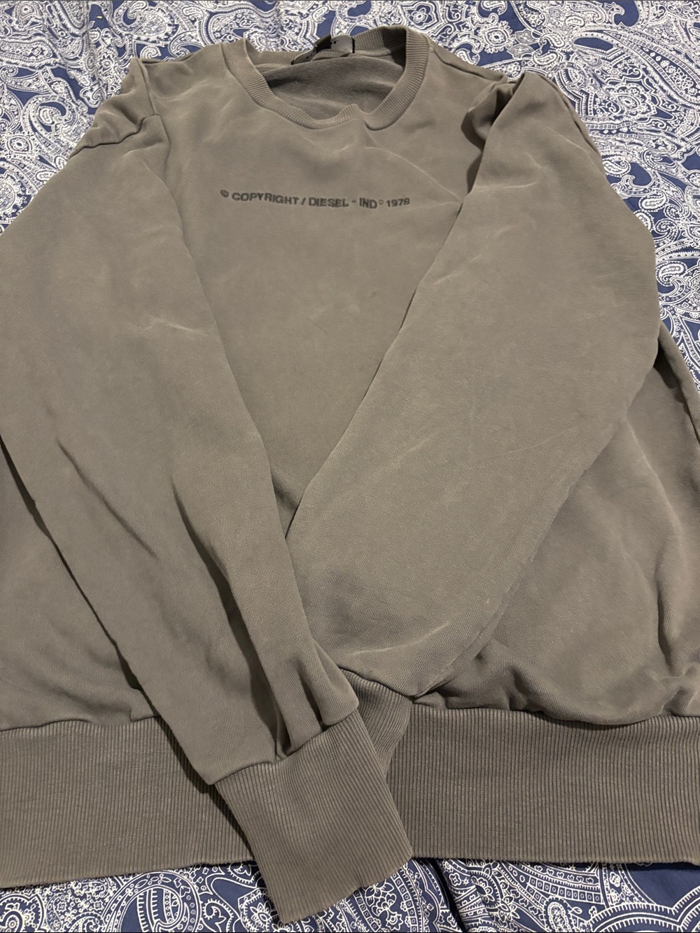 Diesel Men’s Crewneck Sweatshirt